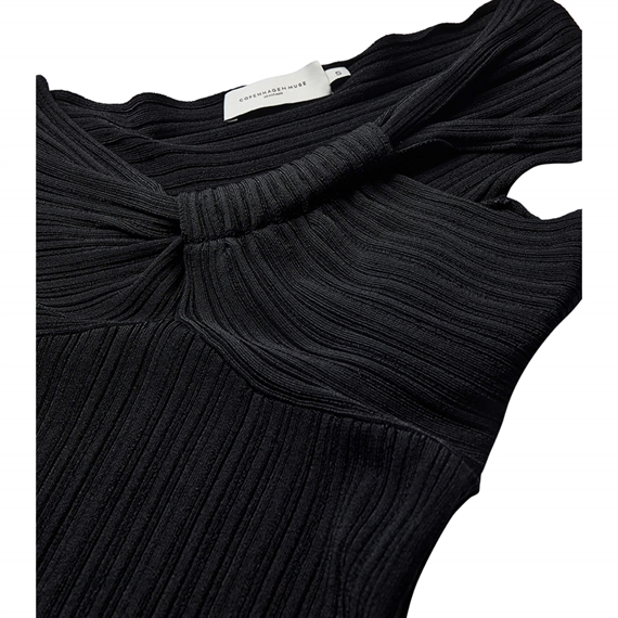Copenhagen Muse CMANN Top, Sort 